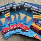 Kartka urodzinowa: „Znowu urodziny? No to ch*j… świętujemy!” (outlet)